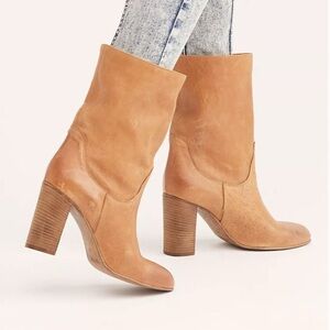 Free People Vero Cuoio Italian-Made Slouch Boot Size 39